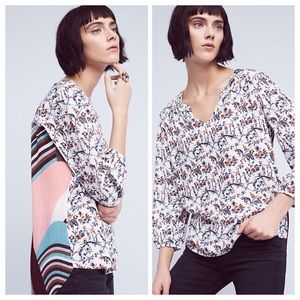 {Anthro} One Sept Caia Blouse